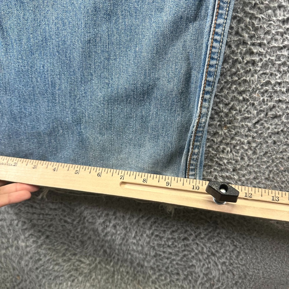 Vintage Rocawear Jeans Men 36x34 Blue Cotton Denim Straight Baggy Workwear Faded - Picture 8 of 9